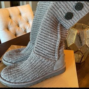 UGG W ClASSIC CARDY 5819 W/GRY